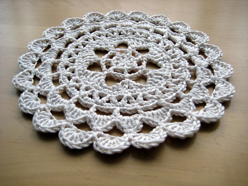 Passion Flower Doily photo 5