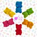 Gummy Bear / Bala de Ursinho pattern 
