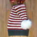 Candy Cane Elf Hat pattern