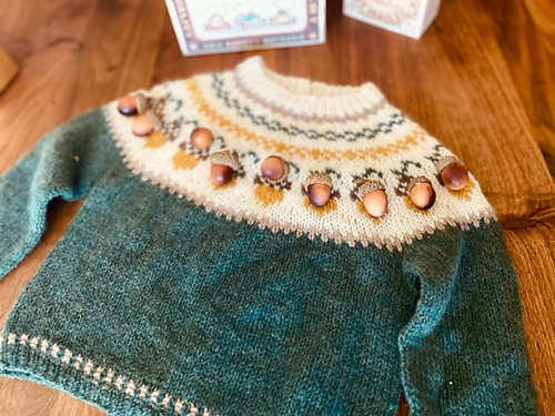 Eikenøtt Genser - Claudia Quintanilla - EweKnit Toronto
