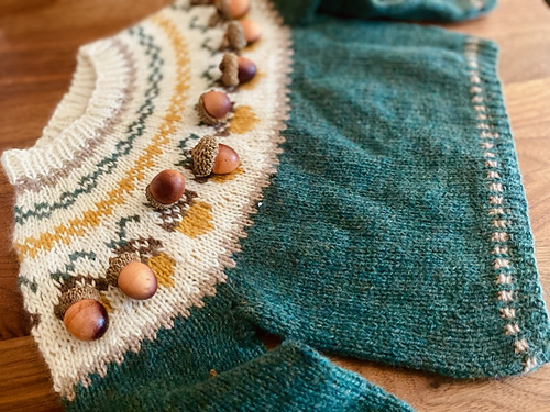 Eikenøtt Genser - Claudia Quintanilla - EweKnit Toronto