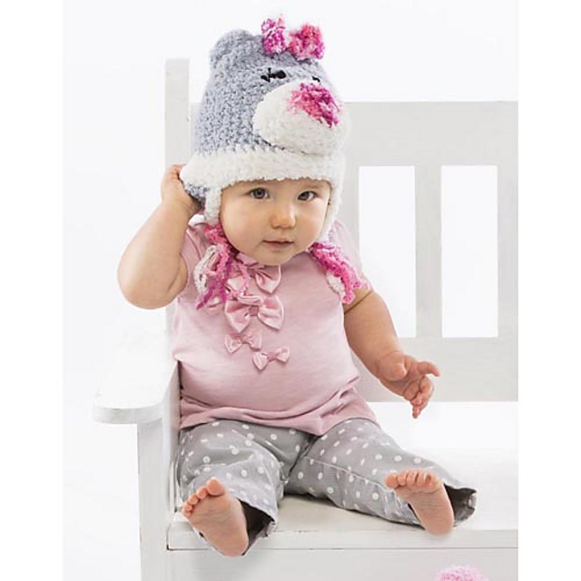 Ravelry Zookeeper Hats Ms Monkey Knit pattern by Rae Blackledge