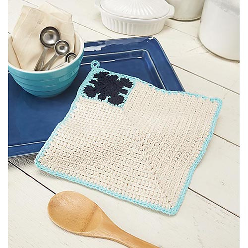 Ravelry Patch Pot Holder pattern by Willow Yarns Design Team