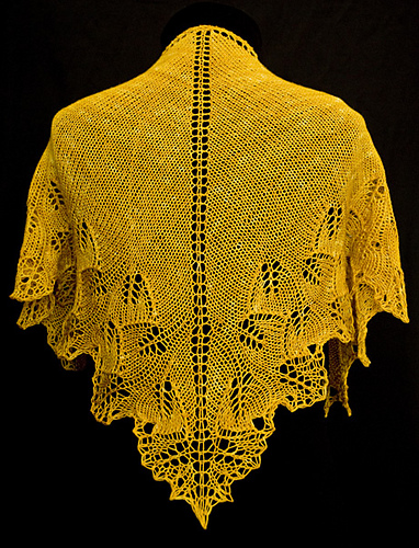 Ginkgo Shoulderette Shawl photo 4