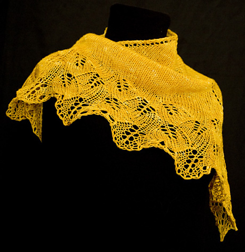 Ginkgo Shoulderette Shawl photo 2