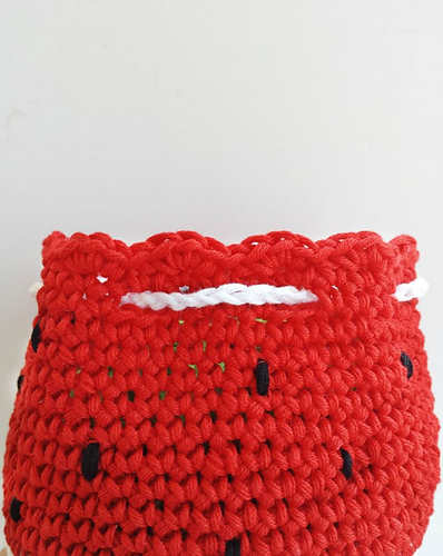 Watermelon coin purse photo 3