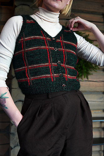 Noelle Vest - Fabel Knitwear