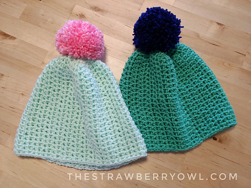 Pompom Slouch Hat photo 5