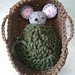 Baby Mouse in Moses Basket photo 3