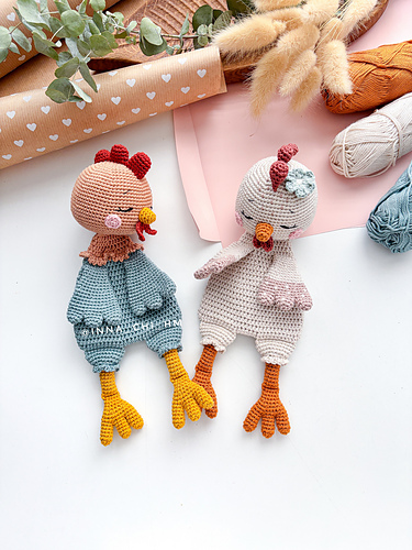 Hen and Rooster snugglers