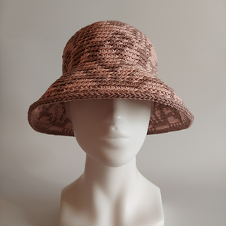 Bucket Sun Hat with a French Bulldog motif