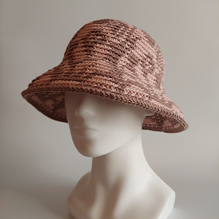Bucket Sun Hat with a French Bulldog motif