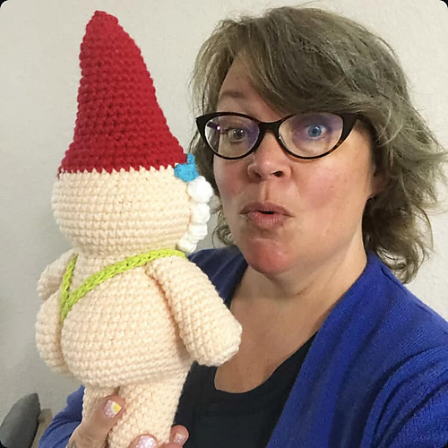 Mankini Gnome - Trish Hoskin