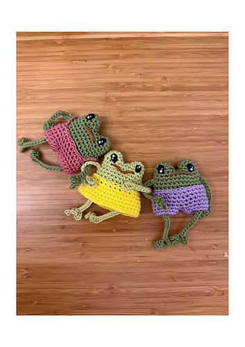 the cool frog mini plushy