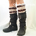 Crochet boot cuffs pattern 