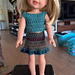 Crochet Basic Top for 14inch dolls pattern 