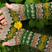 KNITSONIK Fingerless Mitts pattern 