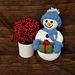 Cheerful Snowman pattern 