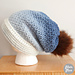 Mountain Morning Slouch Hat pattern 