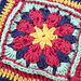 Sunny Soiree Square pattern 