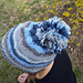 Diamond Hat w/Pompom pattern 