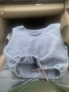 Car knitting the body