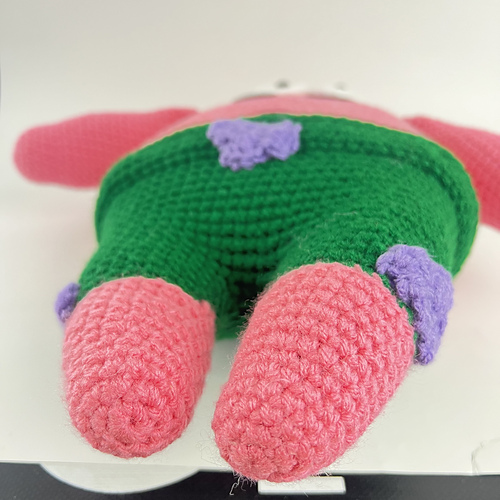 Patrick Star-dokke (Amigurumi) - Finolca Crochet
