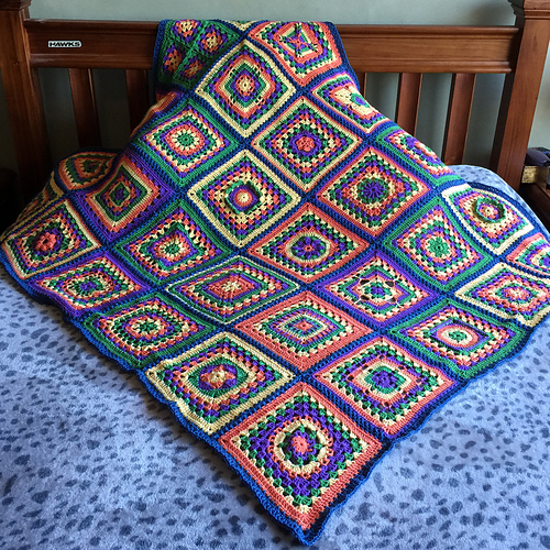 2017 Crochet A Block Throw photo 12