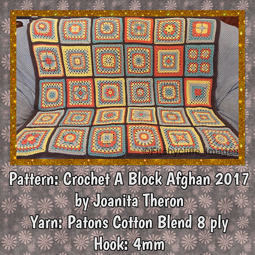 2017 Crochet A Block Throw photo 3