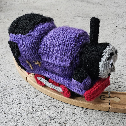 Free Knit Train Pattern Ravelry: Knitted Steam Train pattern by Fitting in Knitting