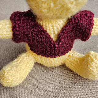 Knitted Winnie the Pooh Jacket Style Option