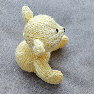 Knitted Classic Pooh Side View