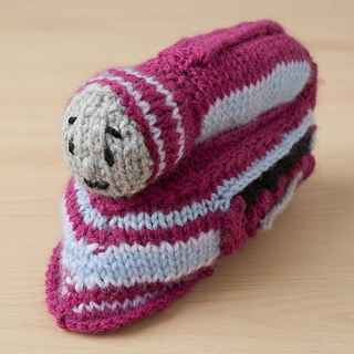 Knitted Train Toy Thomas and Friends Train Caitlin