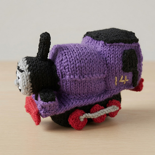 Thomas and friends knitted train toy Charlie