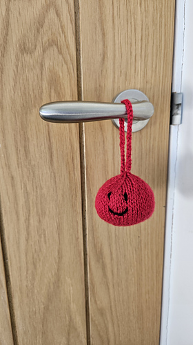 Red Nose Day Knitted Decoration