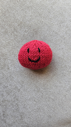 Knitted Red Nose