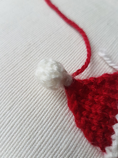 Knitted Santa Hat Bobble