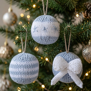 Knitted Bauble Collection