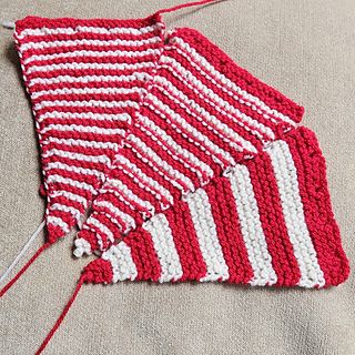 Striped Knitted Bunting Options