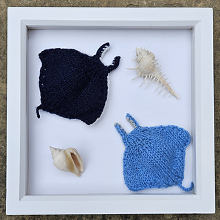 Knitted Manta Ray Picture