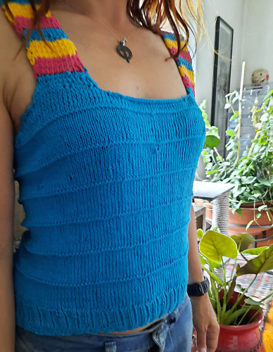 Ravelry: Tunisian Summer Top pattern by Lisa Dellacasa