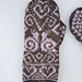 Snail Mittens pattern 