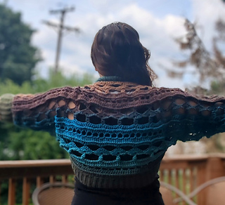 Ravelry: Shroom Shrug pattern by Fleeting Obsessions Art