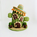 Cactus house pattern 