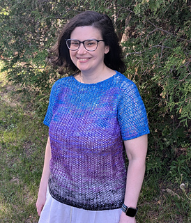 Size 4
Crazy About Yarn Fingering Gradient cakes
Iris Wing