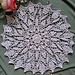 Łąkowa (Meadow) doily and mandala pattern 