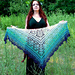 Białolica (Folk Lady) shawl pattern 