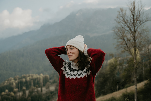 Mountain Berry Sweater