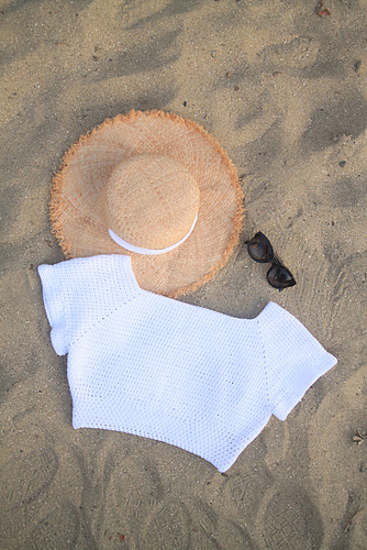Thea Off the Shoulder Crop Top photo 2