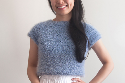 Fluffy Crop Top